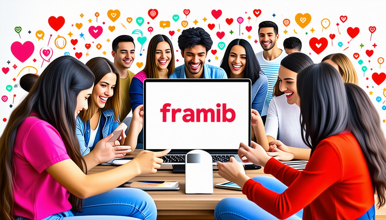 découvrez framib, le réseau social innovant qui transforme votre façon d'entretenir des amitiés en ligne. connectez-vous, partagez des moments uniques et redécouvrez la véritable essence de l'amitié à l'ère numérique.